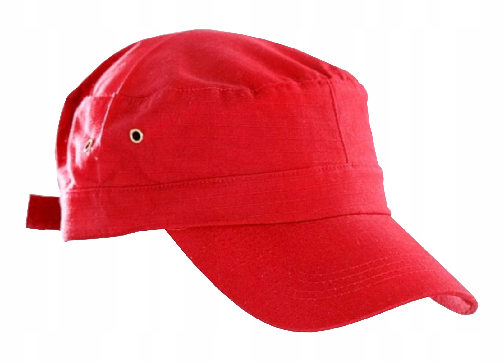 CZAPKA PATROLÓWKA ARMY Z DASZKIEM 100% BAWEŁNA CZERWONA