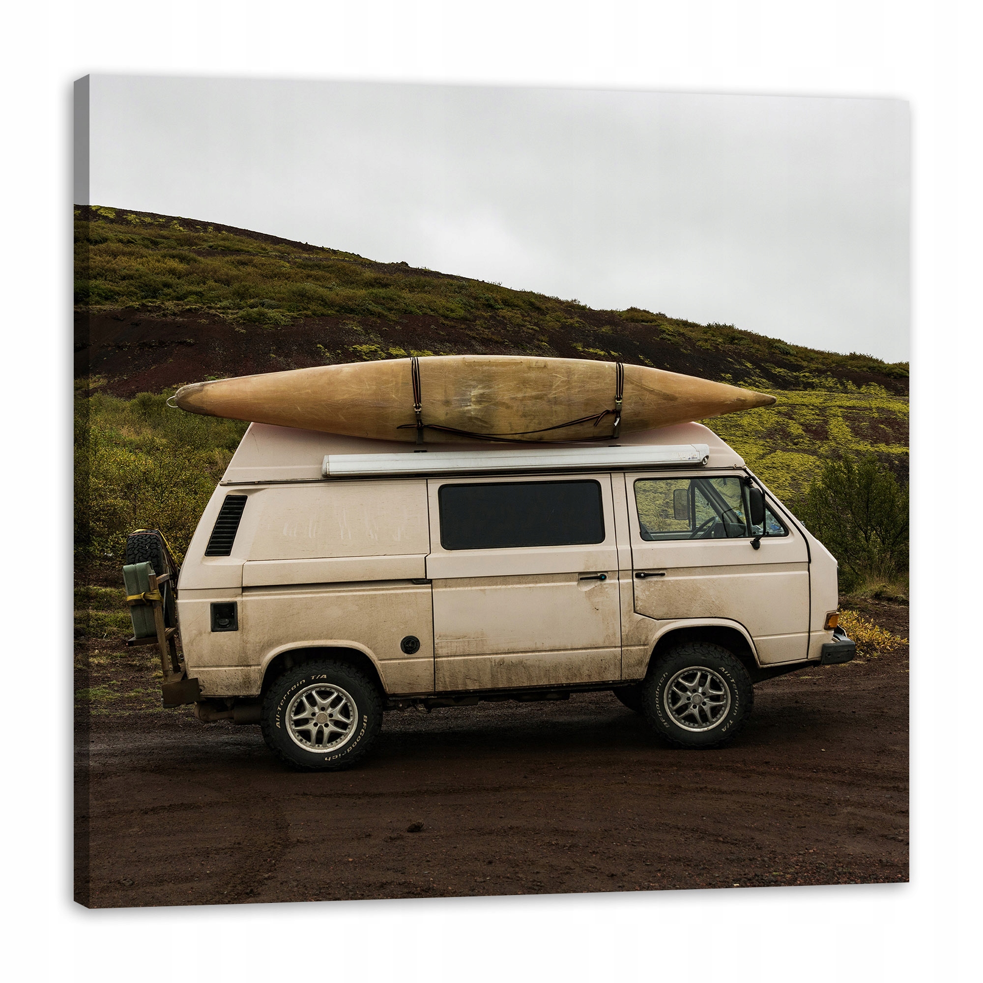Obraz na plátně Vintage Camper 80x80 cm
