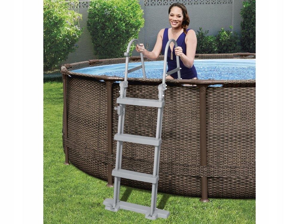 BESTWAY 56709 FRAME POOL 366X100CM + COVER Steel Pro Max serija