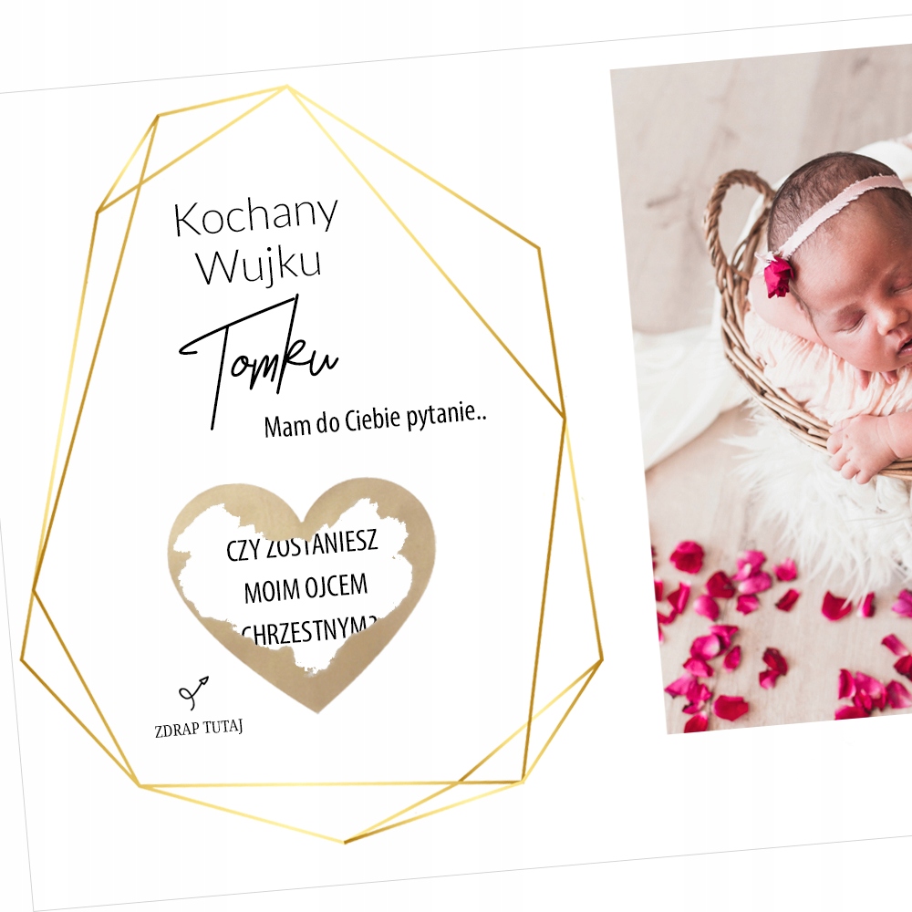 Pytanie do OJCA CHRZESTNEGO ZDRAPKA + ZDJĘCIE Kolor dominujący ecru