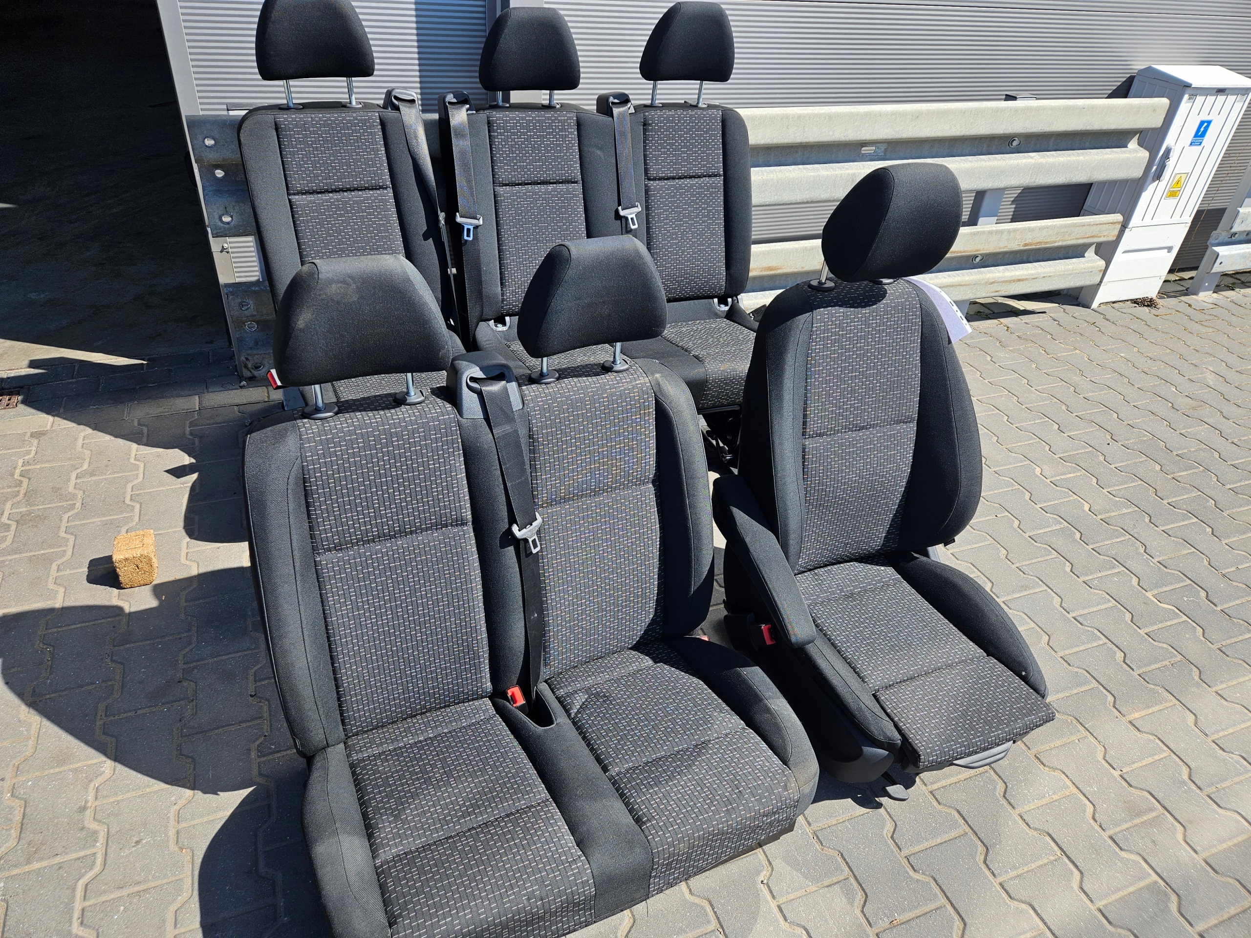 KOMPLET Sitze MERCEDES VITO W447 BRYGADOWKA 6os
