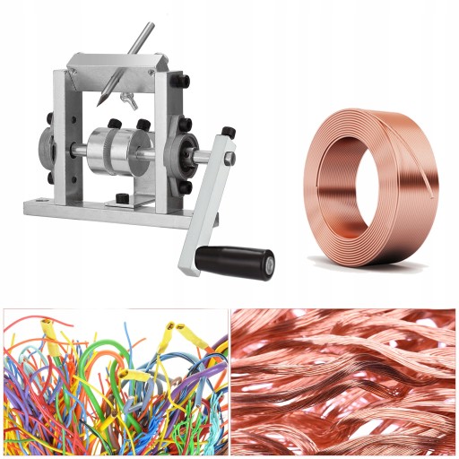 MASZYNA DO ŚCIAGĄNIA IZOLACJI KABLI ODIZOLOWYWACZ Marka bez marki