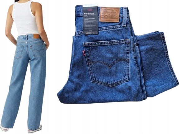rovné Levi's Baggy Dad Š25 L32 25x32 Rovné Xs Premium