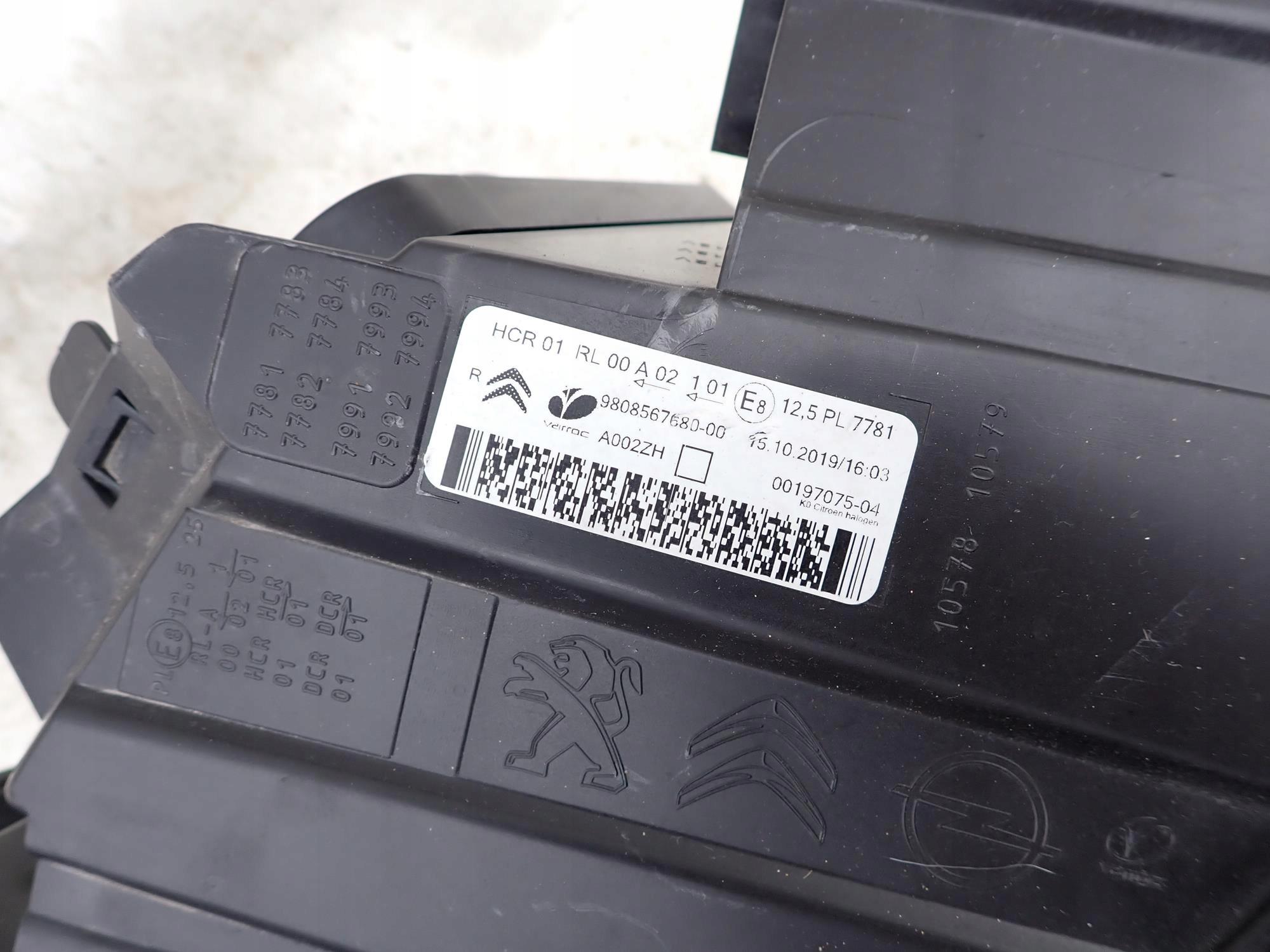 CITROEN JUMPY FIAT SCUDO III 3 16-> light front front right