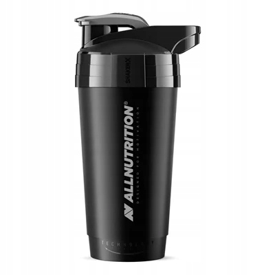 Allnutrition Shaker Premium 700ml Szejker Do Białka Czarny Bez Bpa Szczelny
