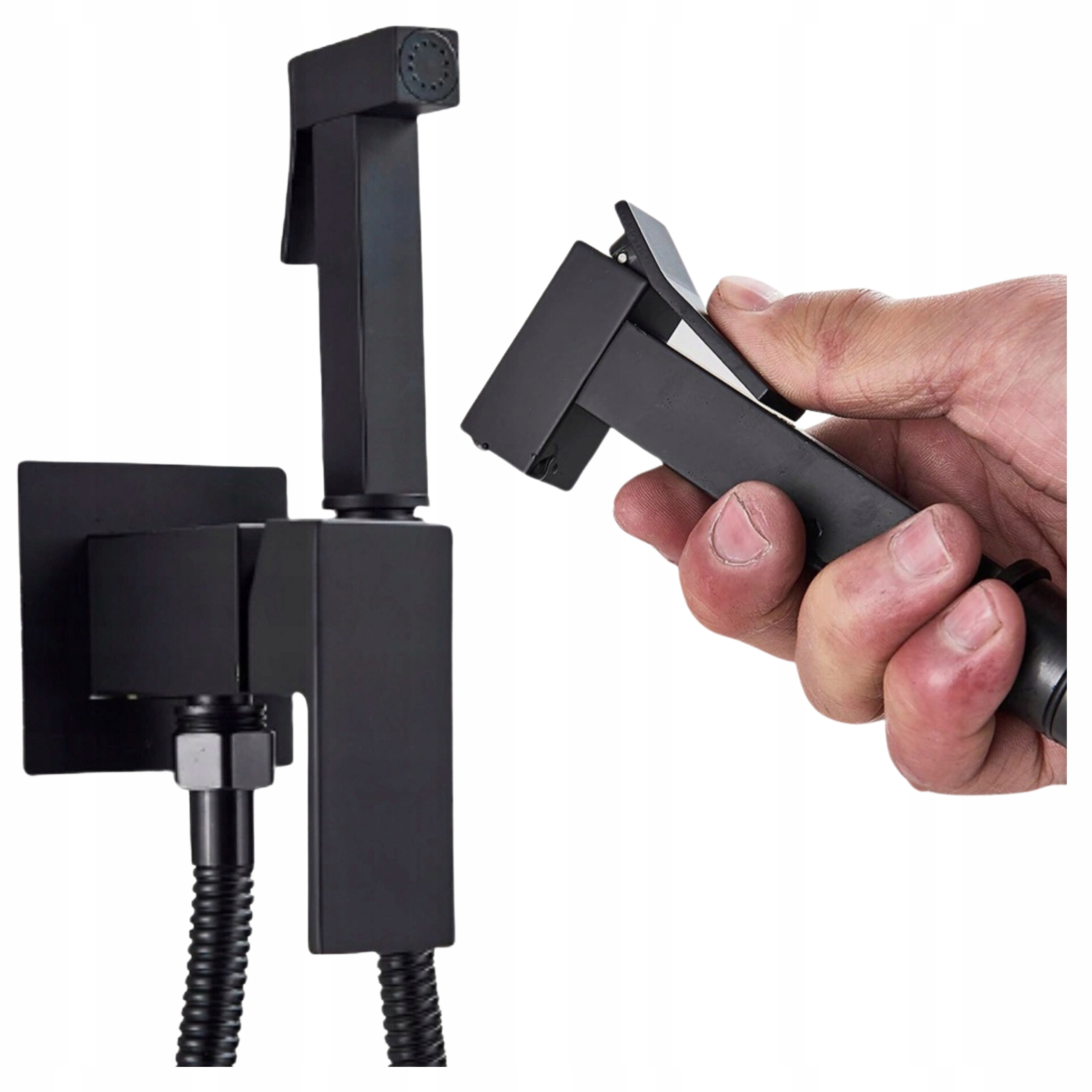 Čierna Bidetová Sprcha Bidet Na Umývanie Zadku S Reguláciou Teploty