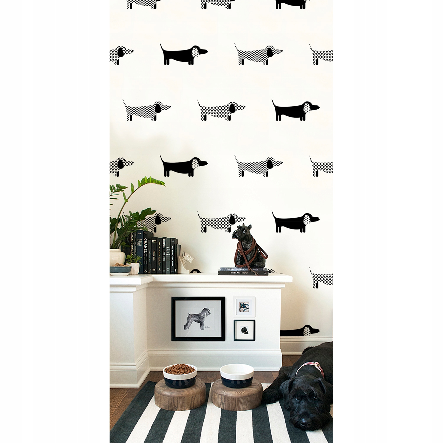 

Fototapeta flizelinowa Wzór z psami 312x219 + klej