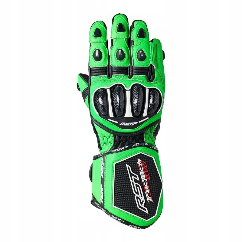 Motocyklové rukavice Rst Tractech Evo 4 Ce Neon Green/black Darčeky