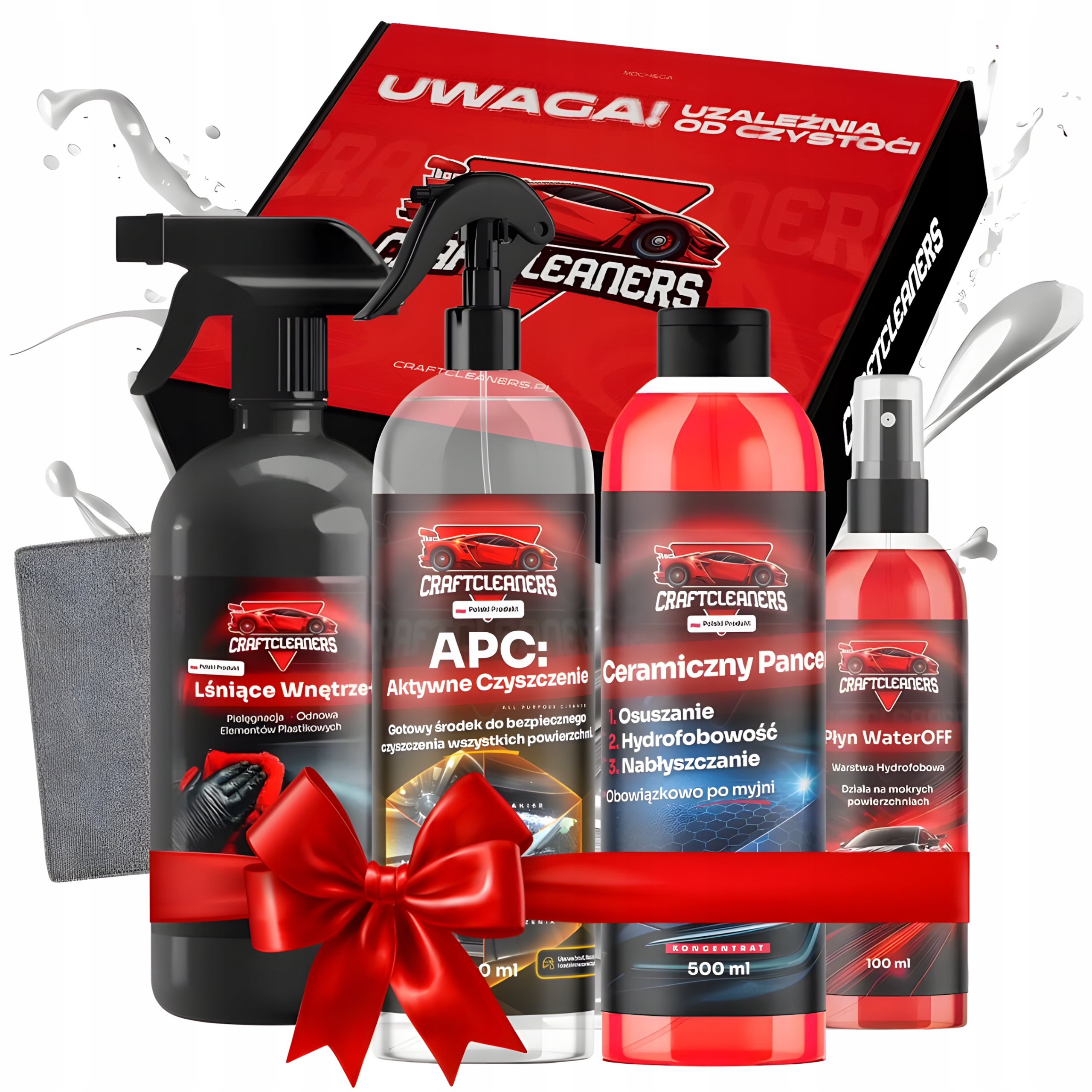 CraftCleaners Sada pro detailing auta 5 ks jako Dárek Péče o auto