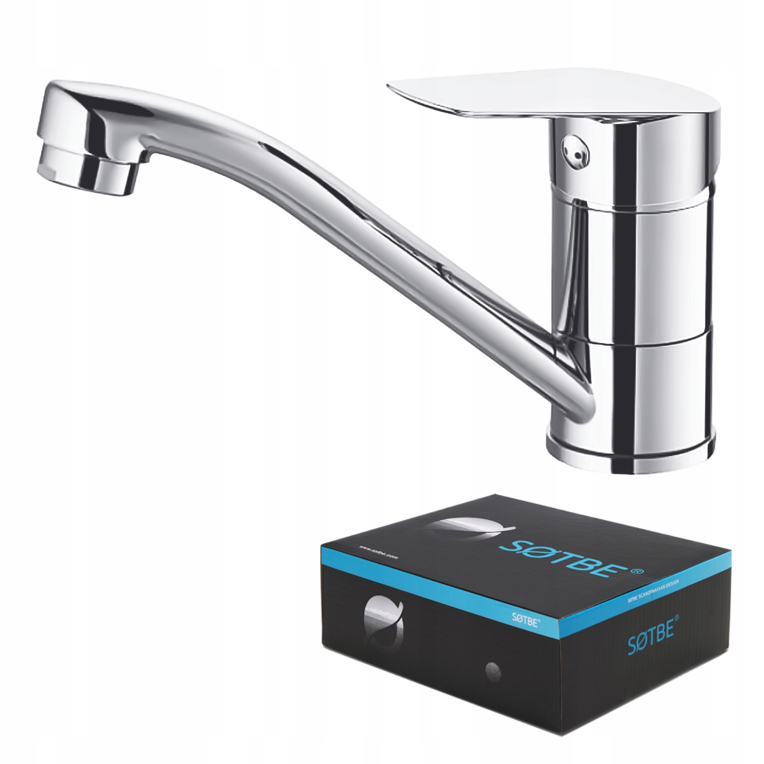 Umyvadlová baterie s otočným výtokem tichá odolná kran k umyvadlu Sotbe