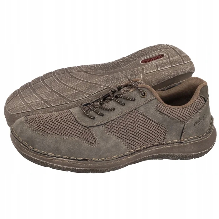 Pánské polobotky Rieker Béžové 03089-64 Béžová