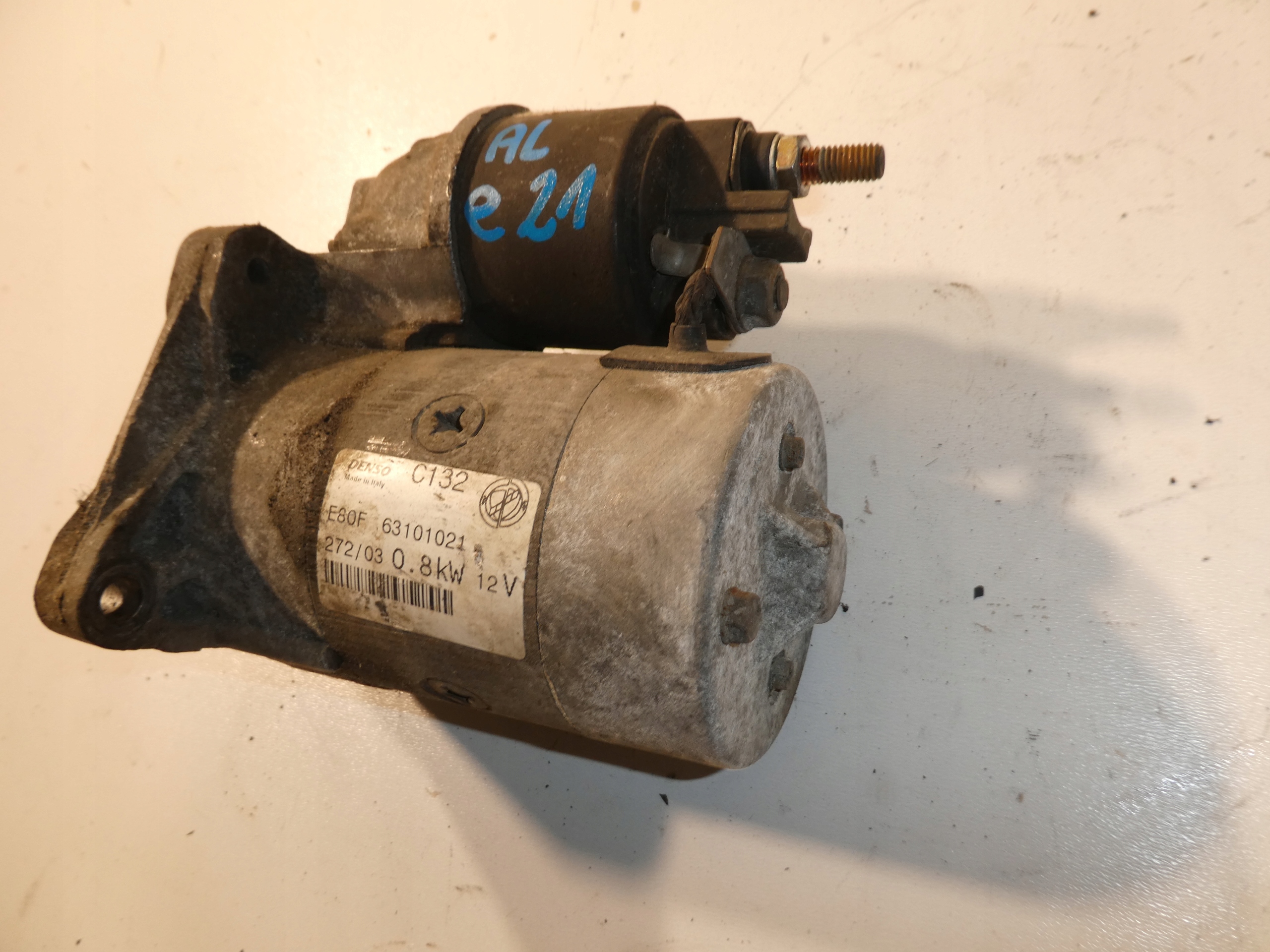 starter FIAT PANDA II 1.1 63101021