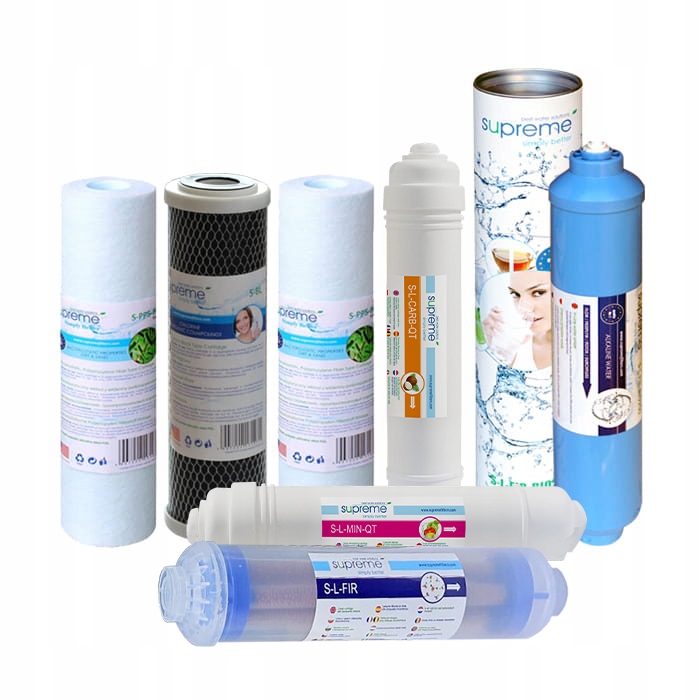 Kpl. Vložek Do Systému RO8 S Vložkou S-L-FIR-BIO200, Orp 500 mV, pH 1.0