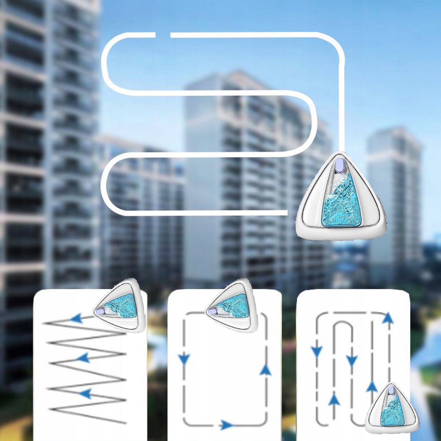 MAGNETYCZNA MYJKA DO MYCIA OKIEN OKNA DWUSKRZYDLOW Stan opakowania oryginalne