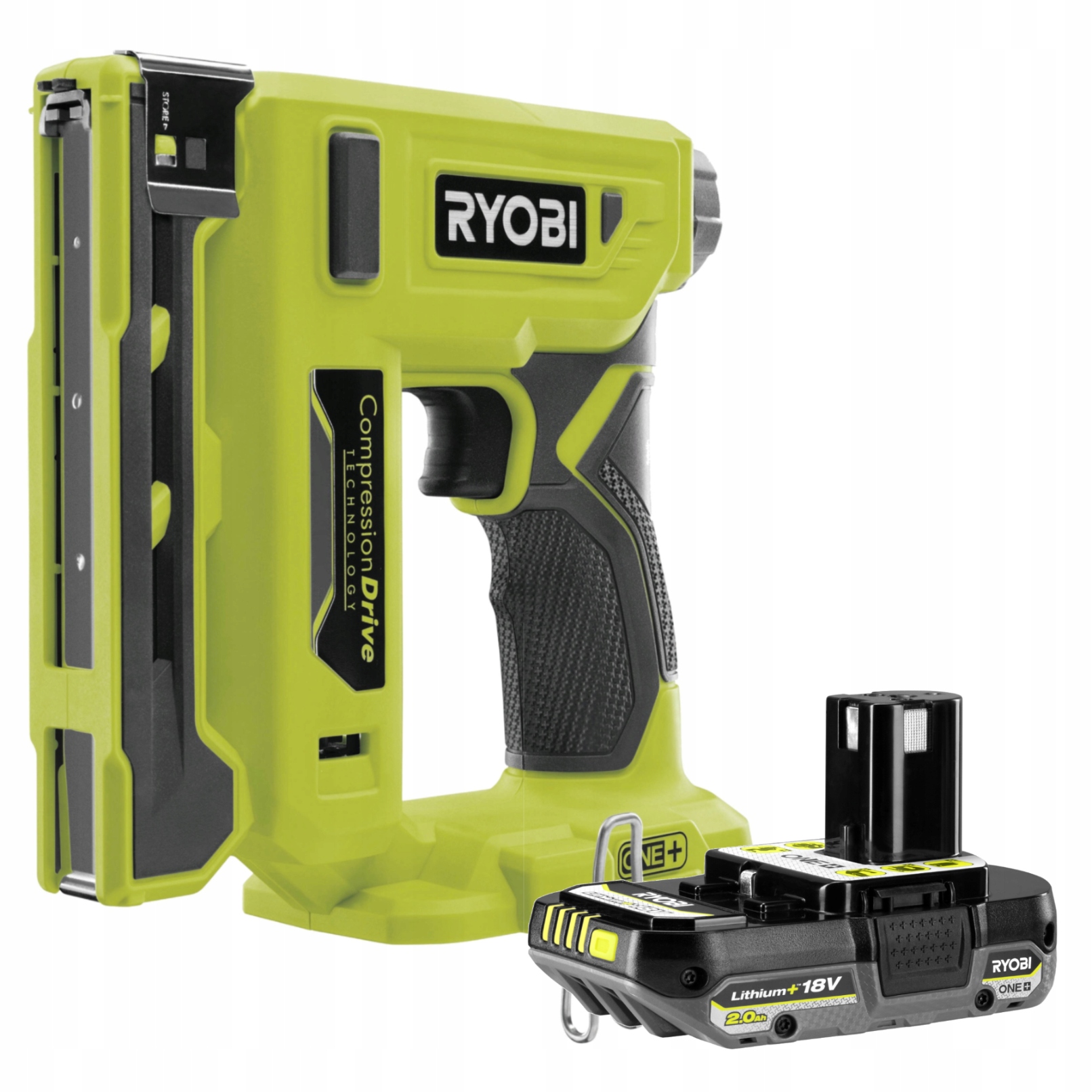 Sada Horkovzdušná Pistole Ryobi 18V Jedna+ 2,0 Ah lithium-iontová Akumulátor