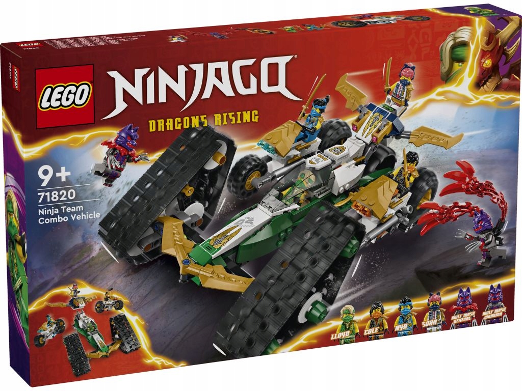 Lego 71820 Ninjago Multifunkční ninja vozidlo