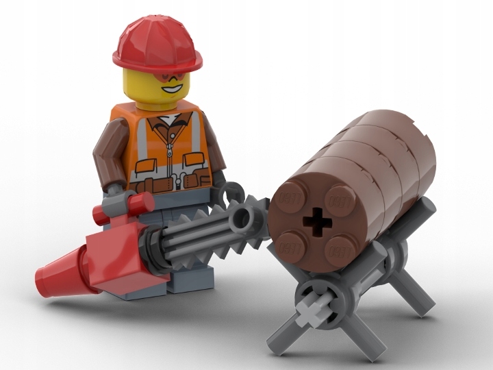 

Lego City Figurka Drwal akcesoria cty1093 Nowa