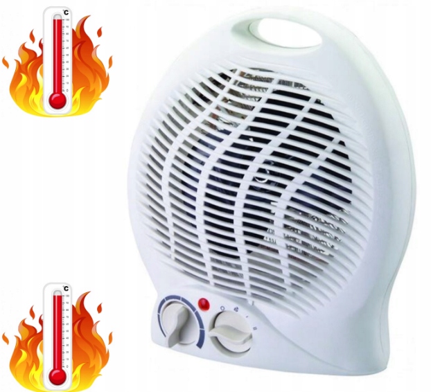 MOCNA FARELKA 2000W TERMOWENTYLATOR MIESZKANIOWY