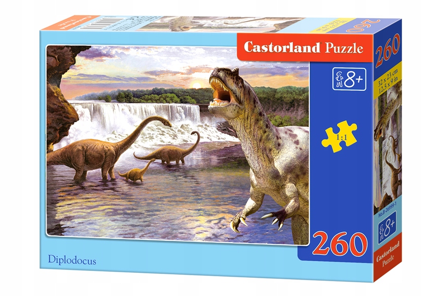

Castorland Puzzle 260E Dinozaury W Wodzie Jurassic
