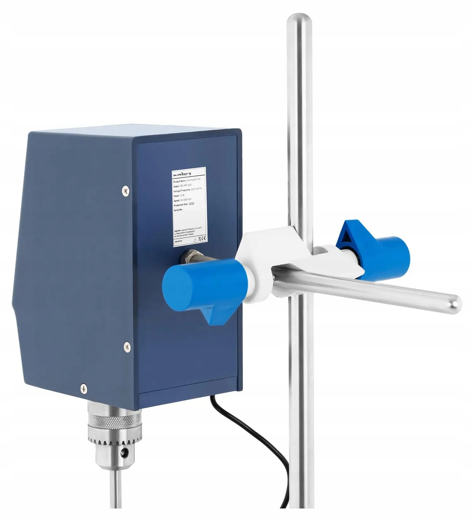 Mieszadło mechaniczne 20 l 60 W 2500 obr/min Steinberg SBS-MR-2500 10030451