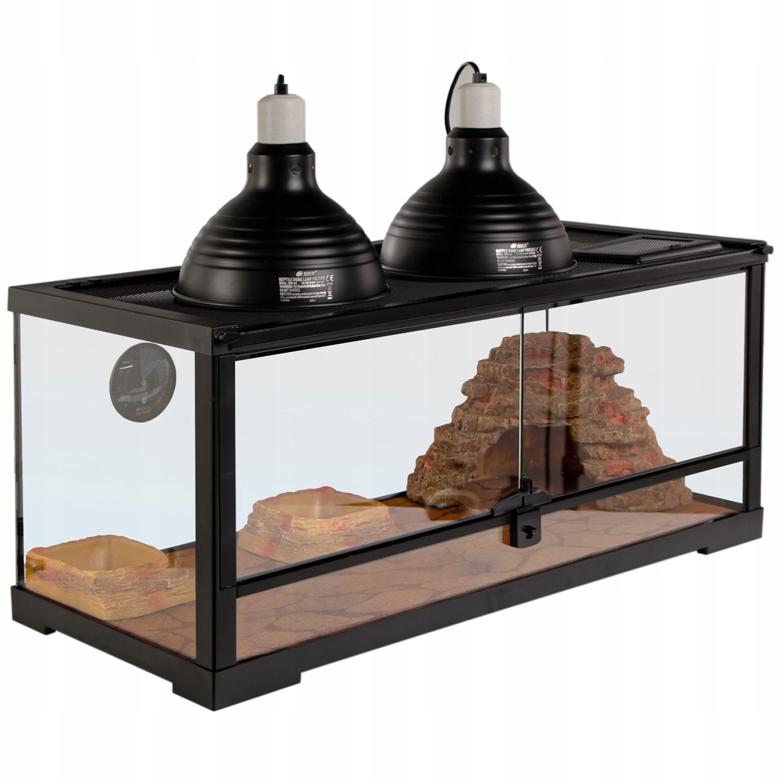 Teraristický Set Resun Reptiset Comfort Pro Plazy Obojživelníky 75X30
