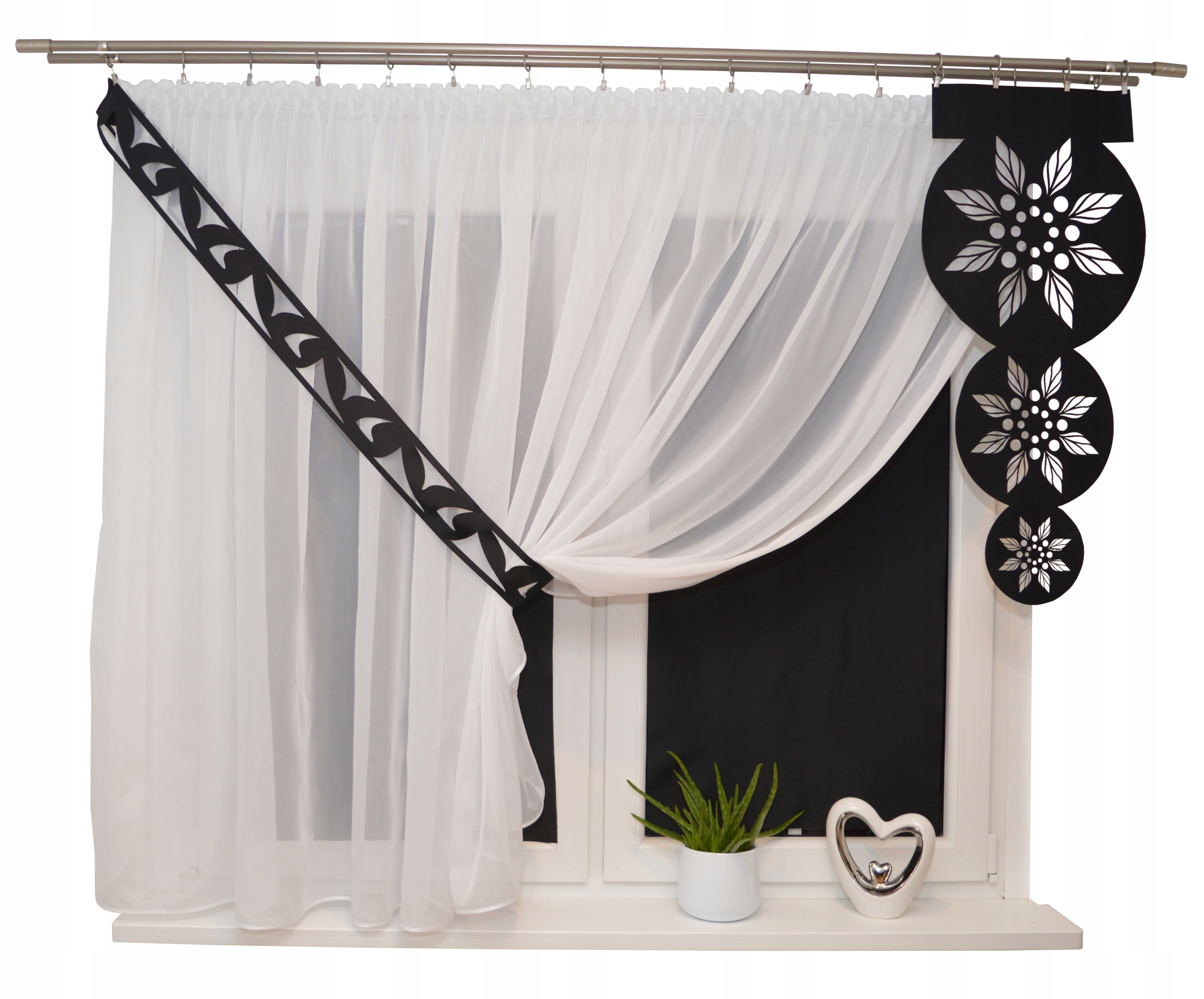 

Firana Nowoczesna salon sypialnia Ażur 300x150