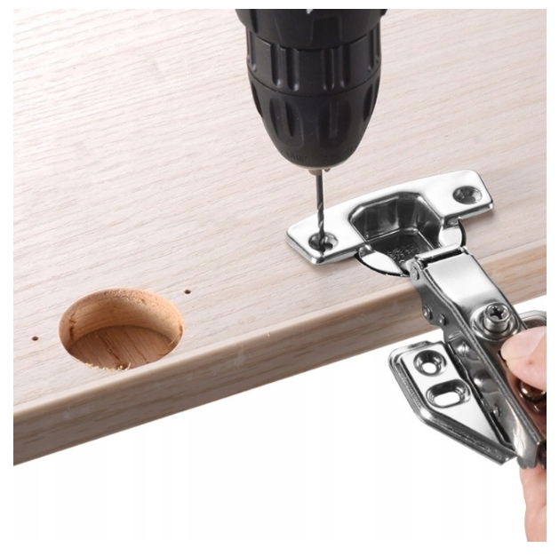 FREZ DO ZAWIASÓW PUSZKOWYCH 35mm Z PROWADNICĄ szablonem Rodzaj frez pojedynczy