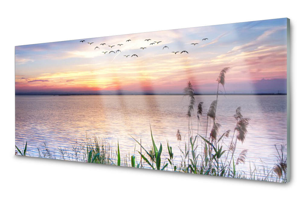 Skleněný panel Dlaždice Moře Patky Nebe 120x60