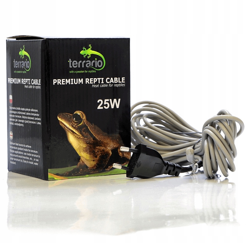 

Kabel grzewczy 25W 6,5m do formikarium na mrówki