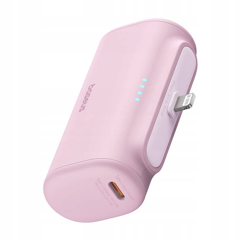 Powerbank Baseus Compact Ip 5000mAh 20W różowy
