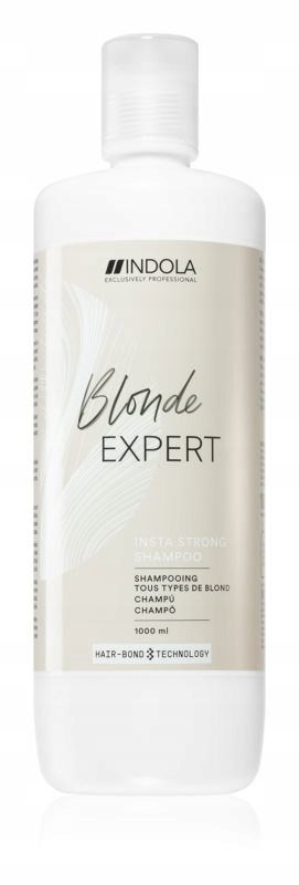 Indola Blond Expert Insta Strong Šampon Na Blond Vlasy 1000 ML