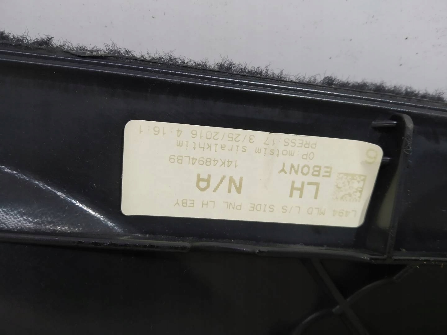 boot upholstery left right rear part KPL L494 Range Rover Sport II
