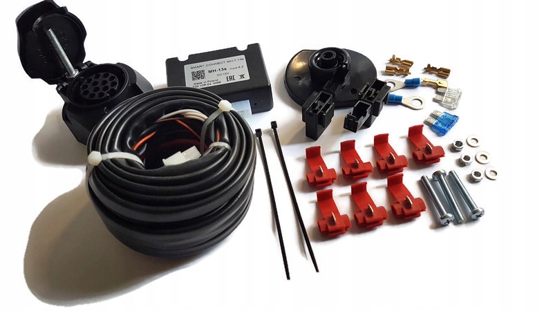 HAK HOLOWNICZY BERLINGO PARTNER RIFTER COMBO DOBLO PROACE CITY MODUŁ 13 PIN Homologacja tak