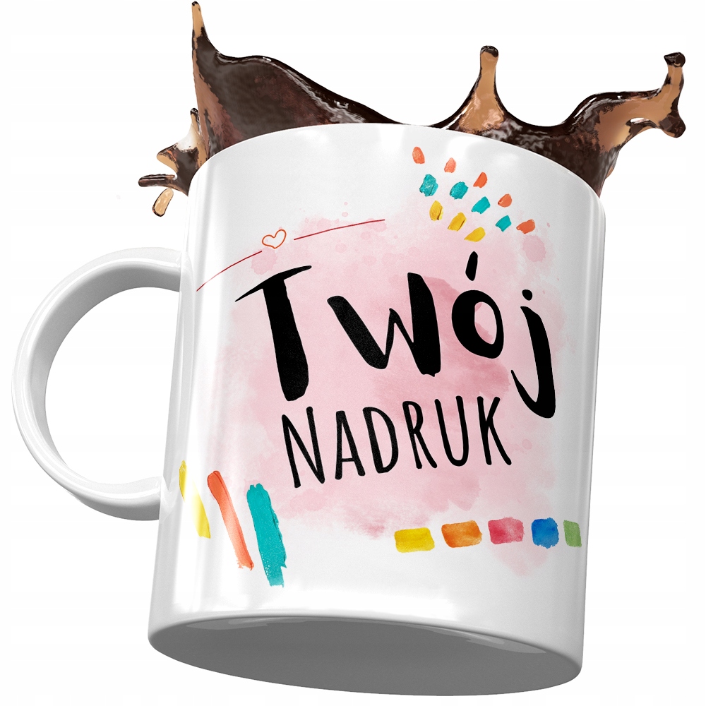 DLA DIETETYKA DIETETYCZKI KUBEK NAJLEPSZY DIETETYK z Nadrukiem ze Zdjęciem Pojemność 330 ml