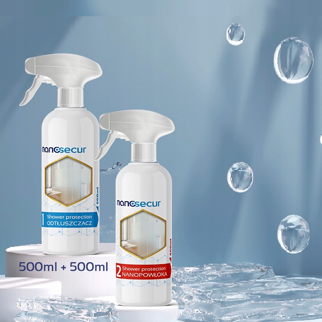 Nanosecur Shower Protect Impregnát pro sprchové kouty 500 ml/500 ml