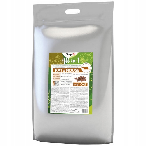 Tropifit All in 1 Rat & Mouse karma dla myszy szczura 5kg