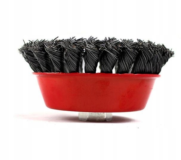 SZCZOTKA DRUCIANA DOCZOŁOWA 125mm/M14 SZLIFIERKA Marka inny