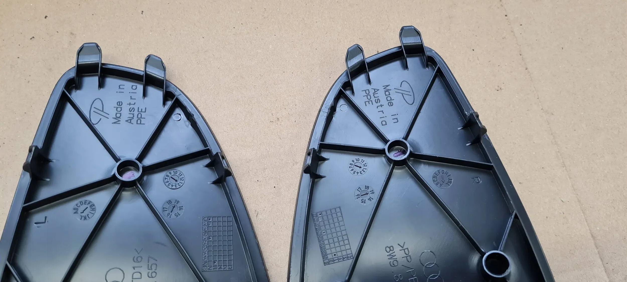 A4 B9 8W spoiler cover bonnet boot rear part KOMBI KOMPLET