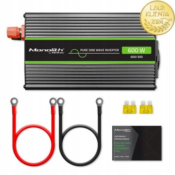 Monolith menič, využiteľný výkon: 300 W, vstupné napätie: 24 V Qoltec