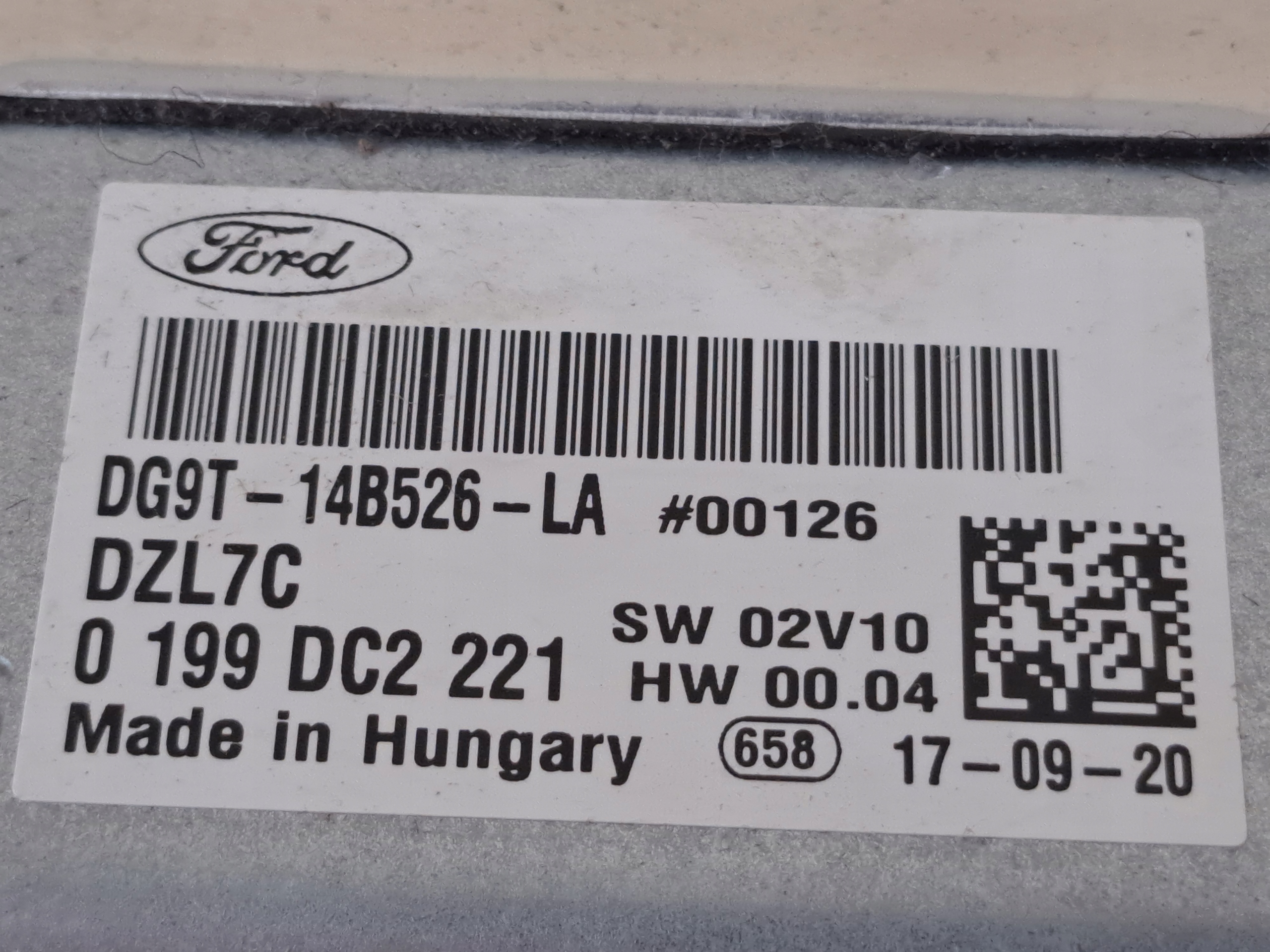 module control unit START STOP 2.0TDCi FORD MONDEO V MK5 17r