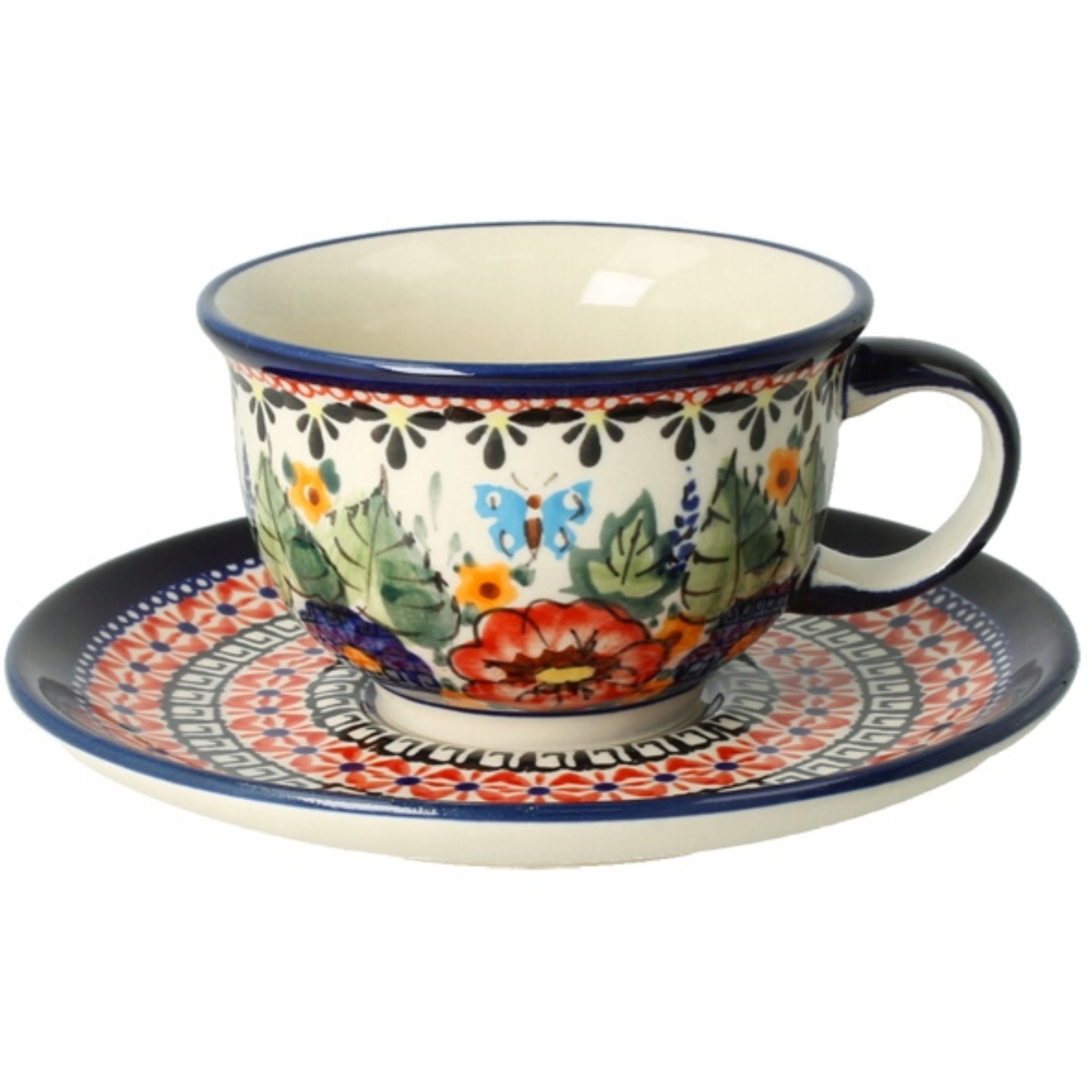 Šálka a podšálka Keramika Bolesławiec 1 Druh V 0,22 L GU775DEK149Art