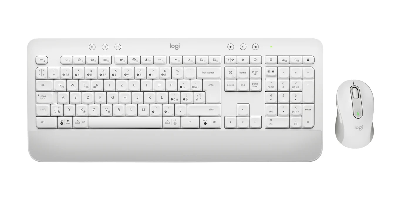 Logitech 920-011034 Klávesnica s myšou pre kanceláriu, Bluetooth , Qwertz...