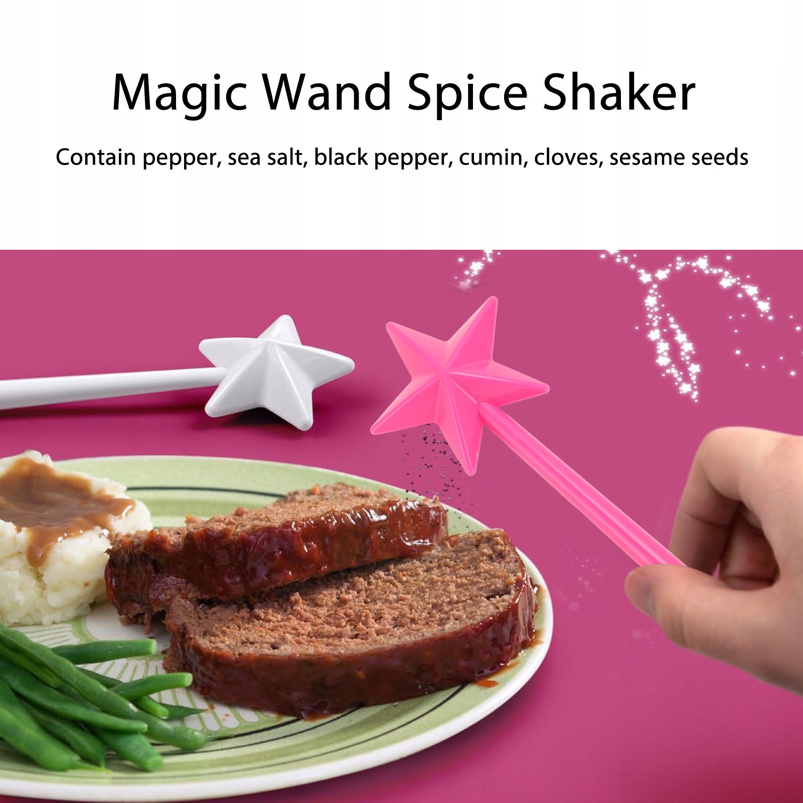 2X KUCHENNA RÓŻDŻKA SOLNICZKA I PIEPRZNICZKA PIEPRZ Stan opakowania oryginalne