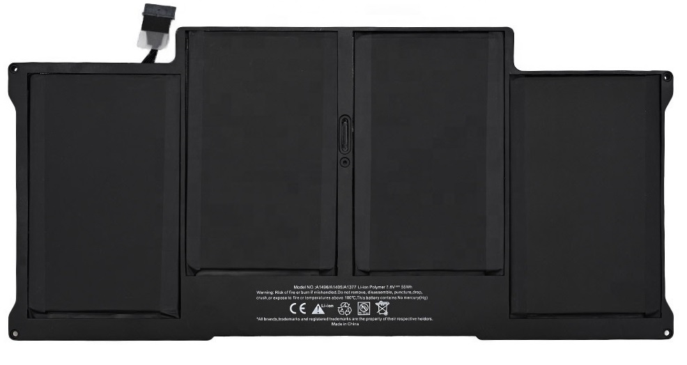 Nová baterie A1496 pro MacBook Air 13 A1466 A1369 4800 mAh