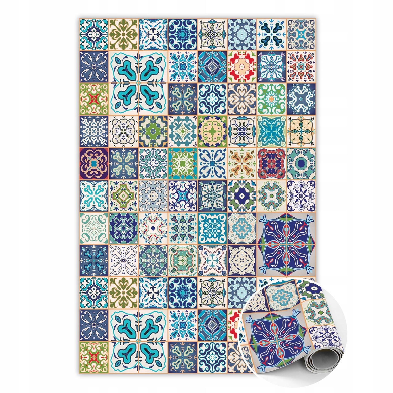 

Do biura pokojowy dywanik Portugalski wzór ozdobny