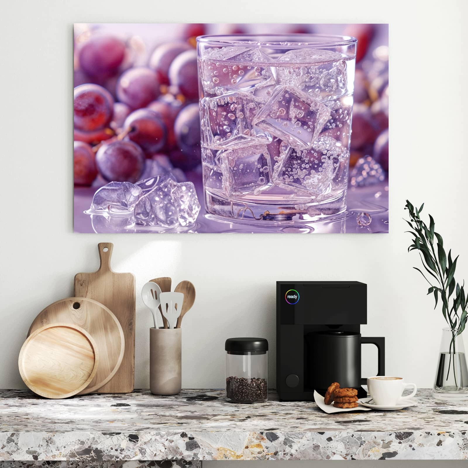Magnetická tabule Mrožony Nápoj winogronový 90 × 60 cm
