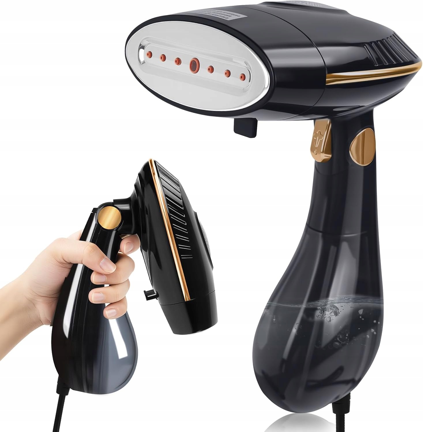 Parní Napařovač 1500 W Žehlení 2V1 Rychle 25 G/min Skládací Lehký