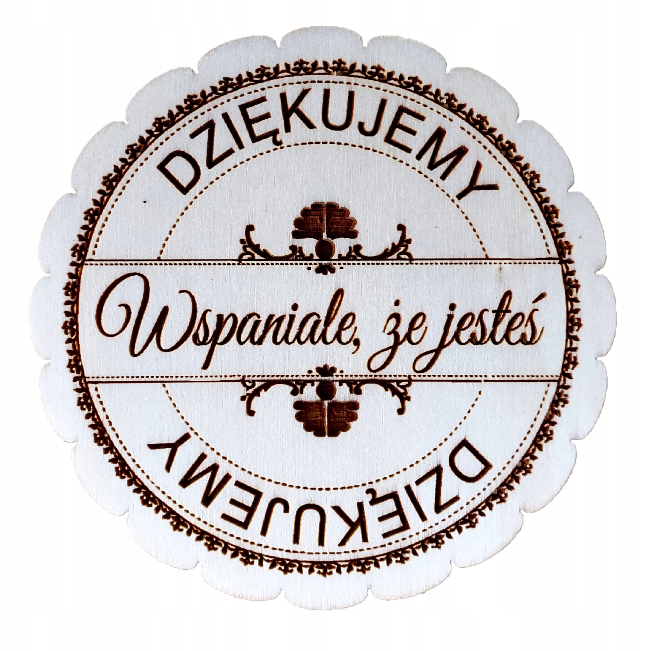 

Magnes Podziękowanie Dla Gości na Ślub, Chrzest