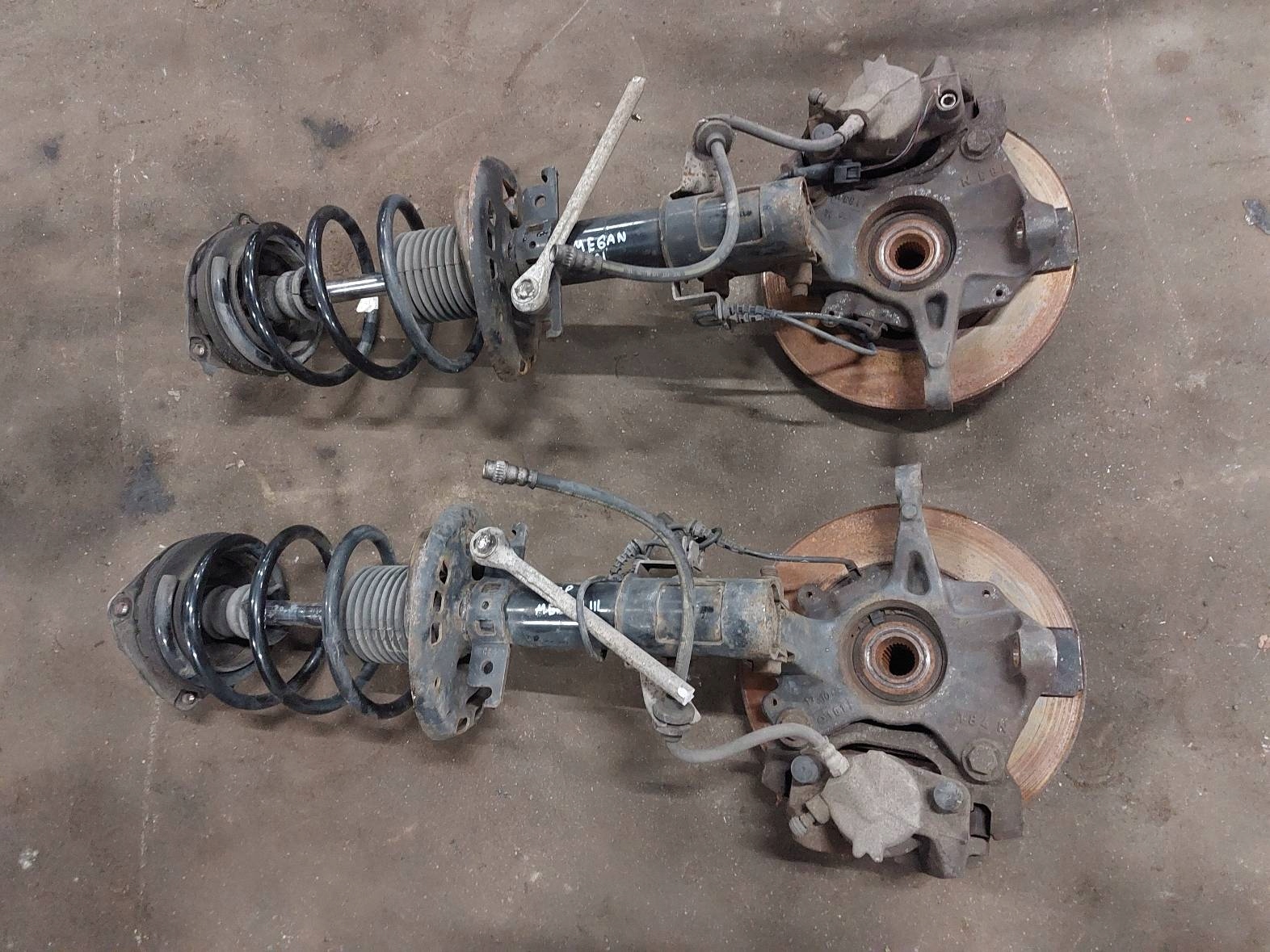 shock absorber spring swing left front + right front MEGANE III