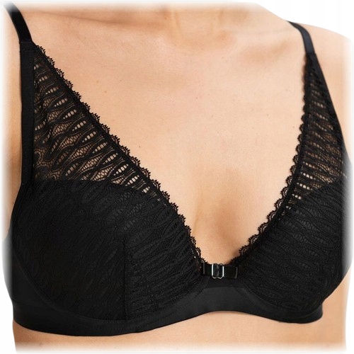 Triumph Plus Size Dámská Podprsenka Černá Polovyztužená 90B 6BB